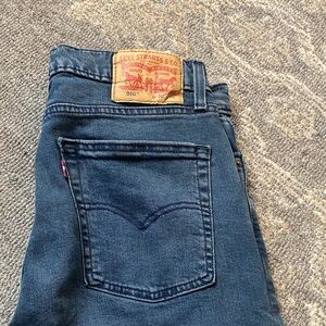 Levi's Men's Dark Blue Skinny Jeans